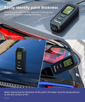 VDIAGTOOL VC-100 Car Thickness Gauge Meter Digital Paint Films For Car Paint Tester LCD Backlight Thickness Coating Meter