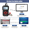 KW210 automatic smart 12V Car Battery Tester Auto Battery Analyzer 100 to 2000CCA Cranking Car Battery-Tester