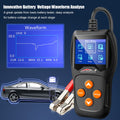 KW600 testeur de batterie de voiture 12 V 100 à 2000CCA 12 Volts outils de batterie pour le Diagnostic de charge de démarrage rapide de voiture