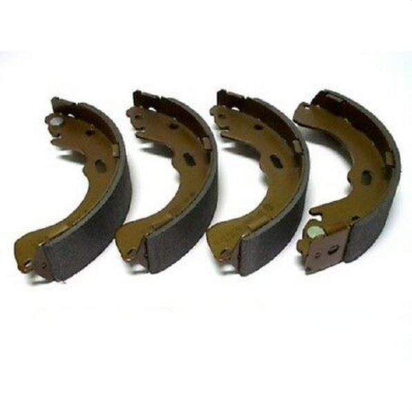 96AB2200AC Auto Rear Brake Shoes Kit leather in auto brake shoes for FORD