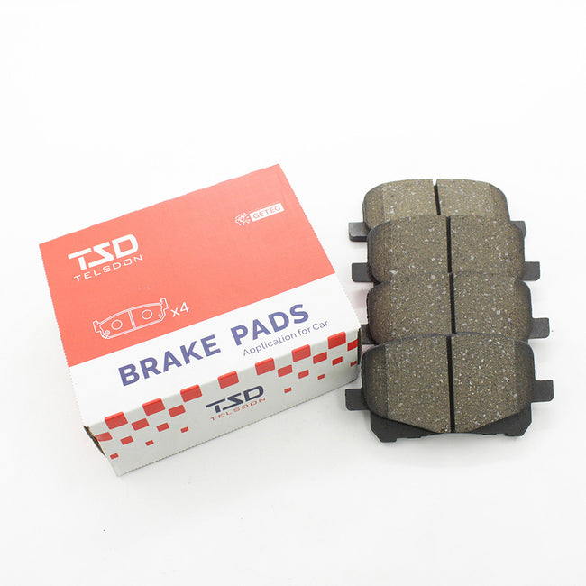TSD premium front car rear semi metallic brake pads for mercedes benz w164 w219