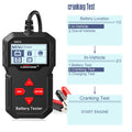 KW210 automatic smart 12V Car Battery Tester Auto Battery Analyzer 100 to 2000CCA Cranking Car Battery-Tester